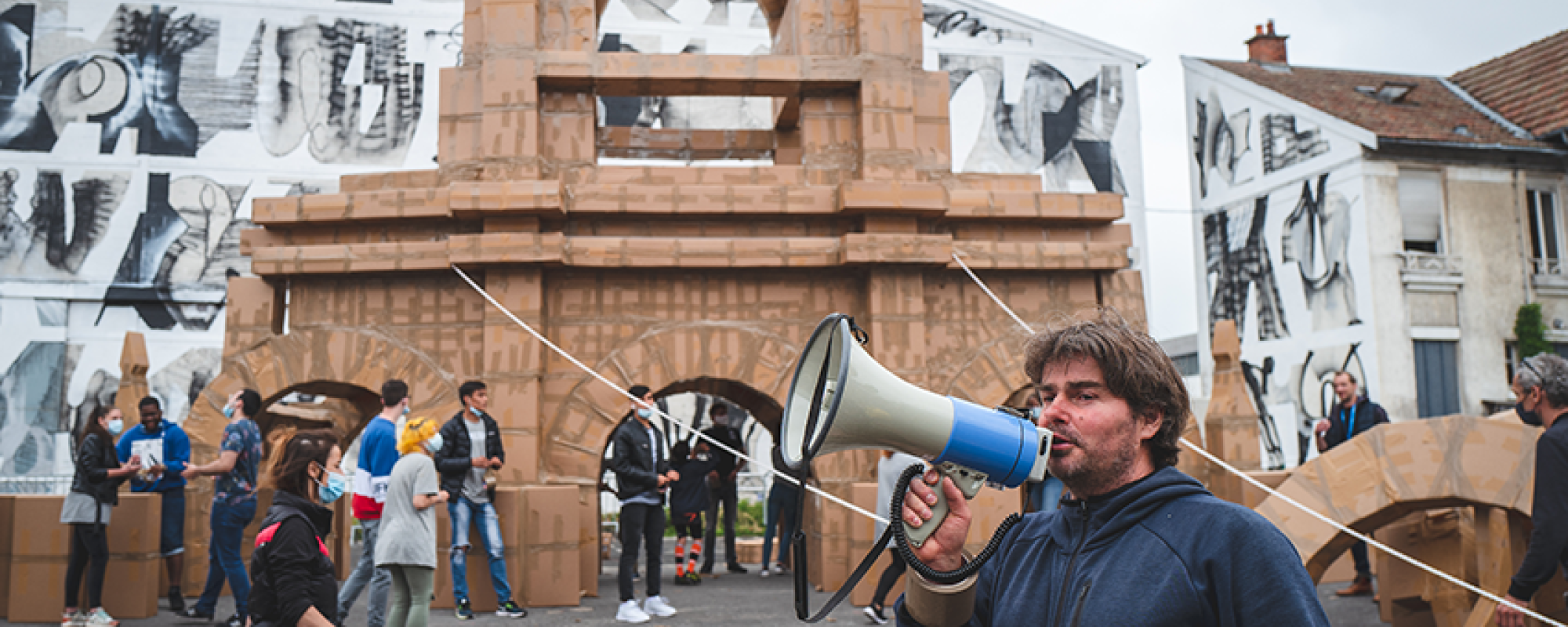 Photo : Olivier Grossetête, construction monumentale