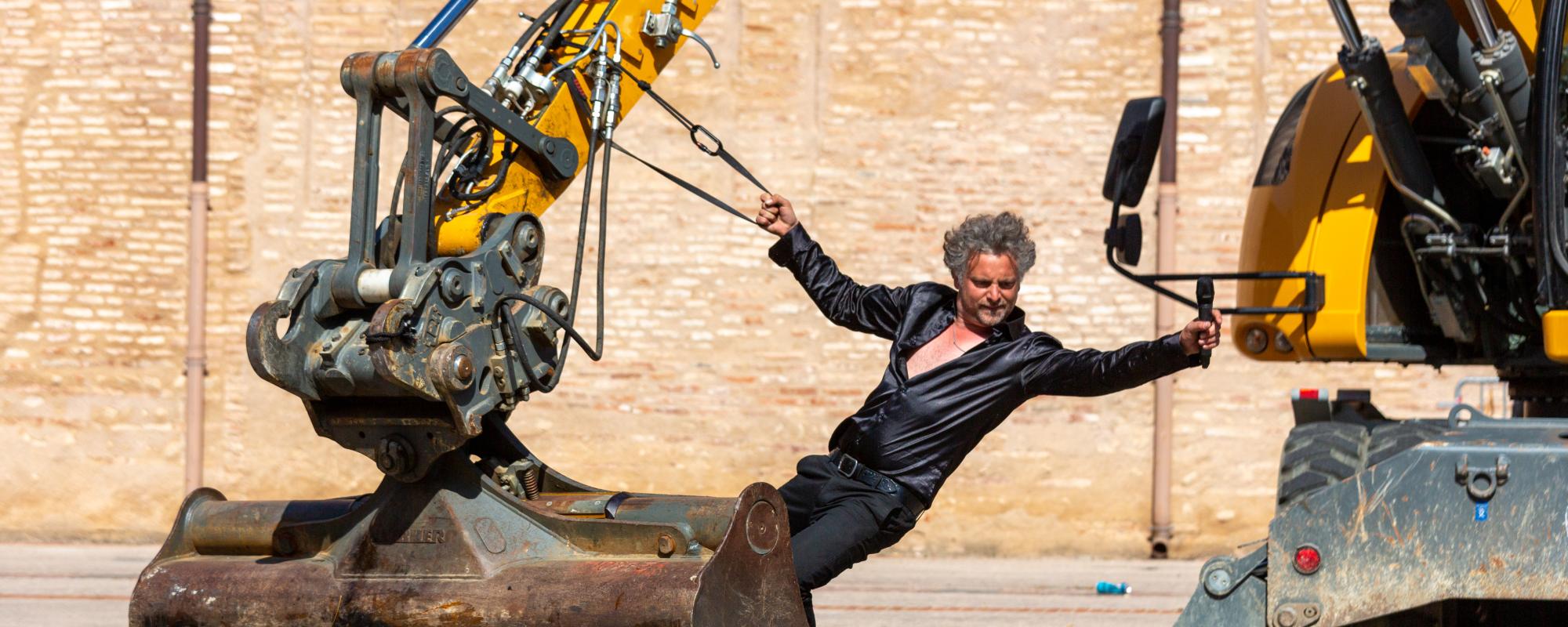 Yann Lechelon Image du spectacle JOHNNY, UN POEME