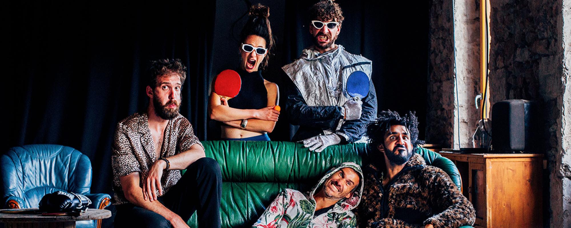 © Lucien Lung Photo du groupe Atomic ping pong