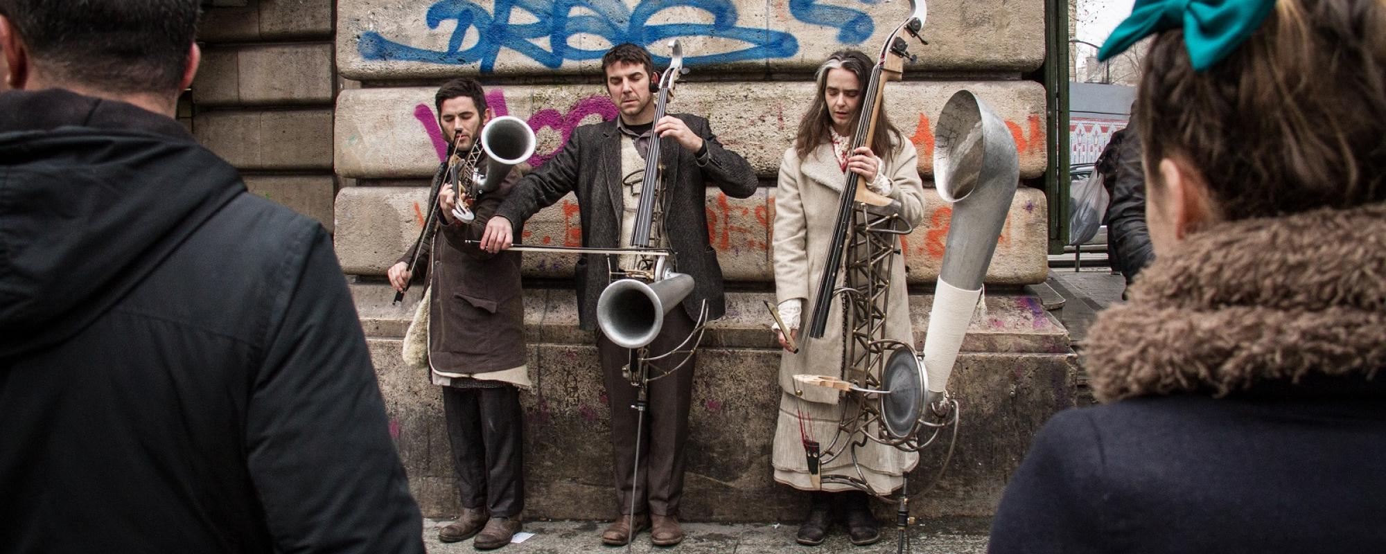 Visuel Spectacle Le chant des pavillons, Droits d&amp;#039;auteur Vincent Vanhecke